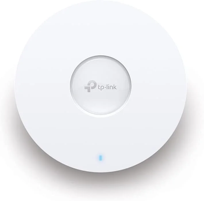 اکسس پوینت وایرلس گیگابیتی TP-Link EAP670 AX5400 WiFi 6 (Omada SDN، مدیریت مرکزی، 1 پورت 2.5G، رومینگ یکپارچه Wi-Fi، تغذیه PoE/DC، 243 × 243 × 64 میلی متر)