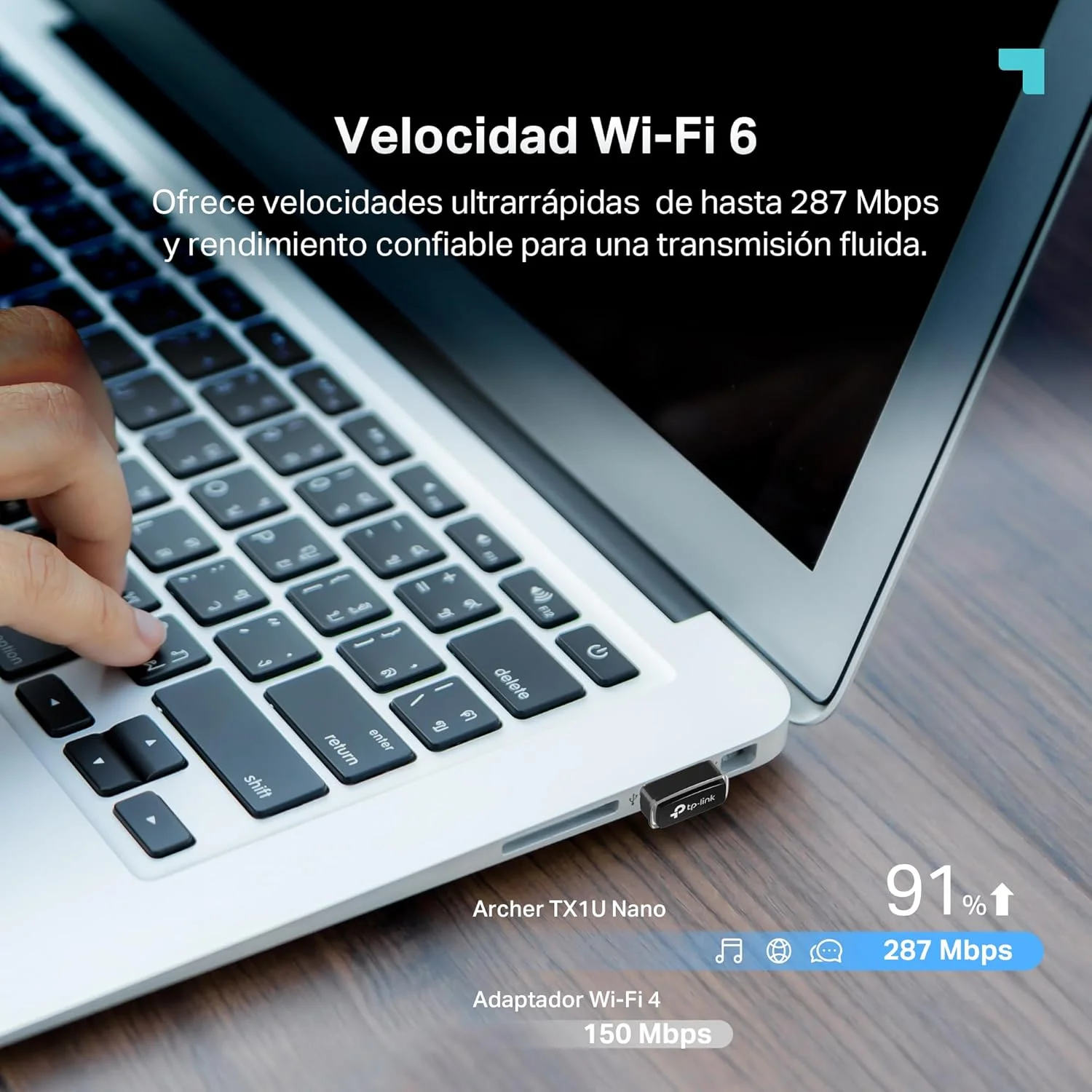 آداپتور وای فای TP-Link Archer TX1U Nano برای کامپیوتر، وای فای 6 AX300، اتصال آسان، سایز نانو، MU-MIMO، حالت Access Point، سازگار با ویندوز و لینوکس (کرنل 3.10 و بالاتر) آداپتور وای فای TP-Link Archer TX1U Nano برای کامپیوتر، وای فای 6 AX300، اتصال آسان، سایز نانو، MU-MIMO، حالت Access Point، سازگار با ویندوز و لینوکس (کرنل 3.10 و بالاتر)