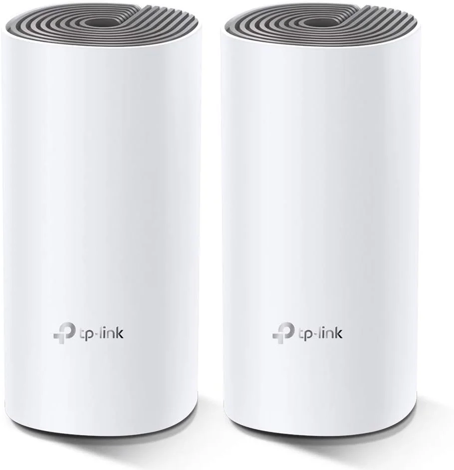 بسته دو عددی سیستم وای فای مش خانگی هوشمند TP-Link DECOE4-2-PACK E4 AC1200 Deco
