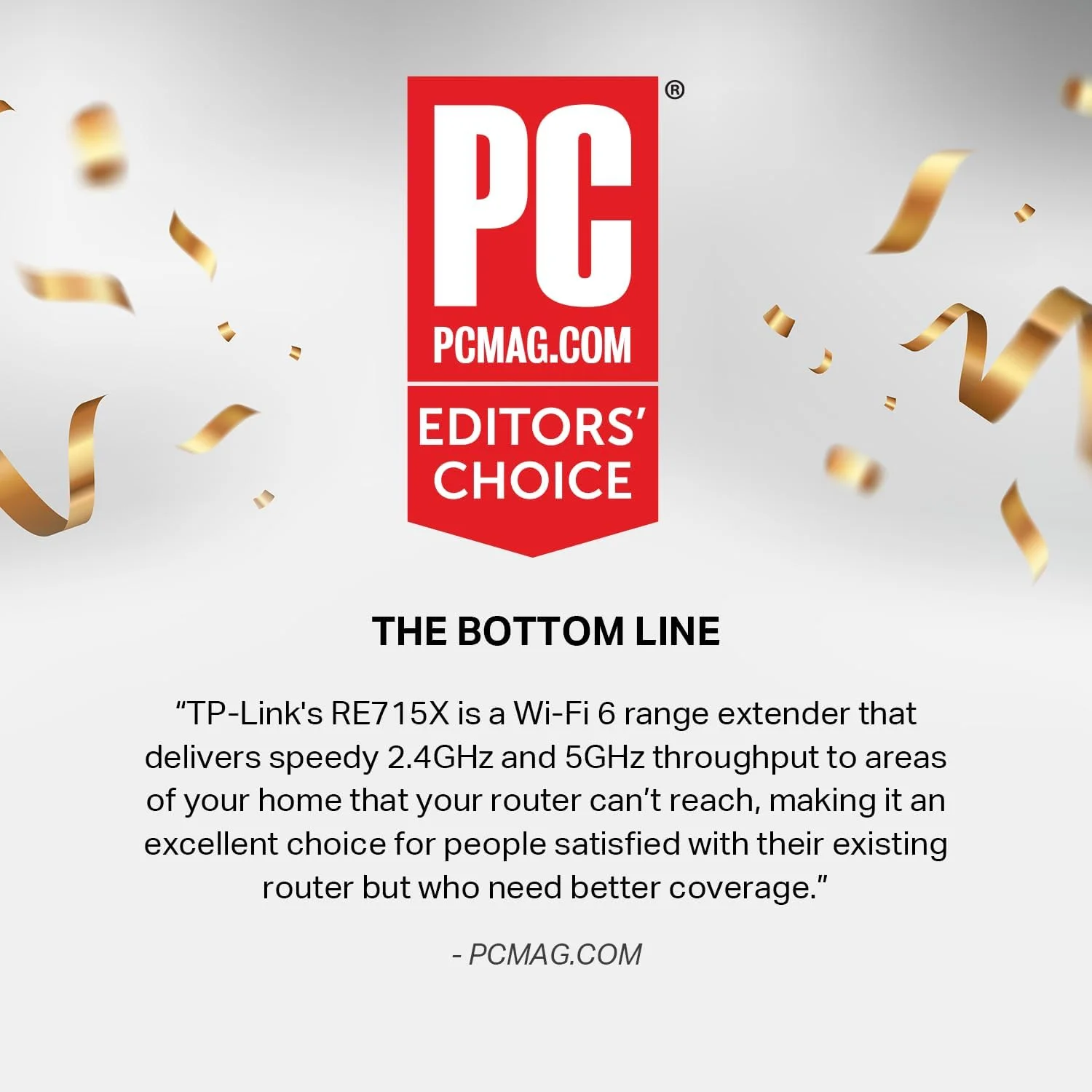 تقویت کننده سیگنال وای فای 6 TP-Link AX3000 مدل RE715X برای منزل، توسعه دهنده وای فای دو بانده، توسعه دهنده اینترنت با پورت اترنت گیگابیتی، نقطه دسترسی، تنظیمات برنامه، سازگار با OneMesh