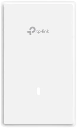 اکسس پوینت وایرلس TP-Link Omada WiFi 7 Wall Plate | BE5000 دو بانده | پورت ورودی 2.5G PoE | 1 * 2.5G + 2 * 1G پورت خروجی | رومینگ یکپارچه | مدیریت از راه دور Omada (EAP725-Wall)