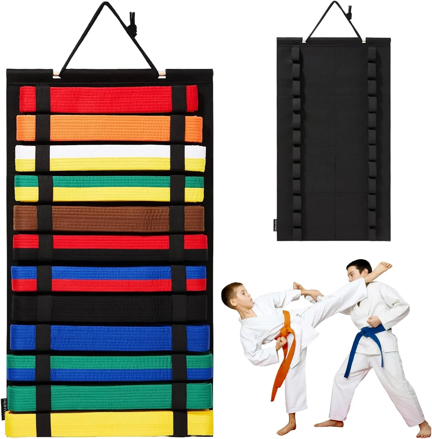 نگهدارنده کمربند هنرهای رزمی Trywise، نمایشگر آویز کمربند کاراته، مناسب برای مربیان، هنرجویان و علاقه مندان تکواندو نگهدارنده کمربند هنرهای رزمی Trywise، نمایشگر آویز کمربند کاراته، مناسب برای مربیان، هنرجویان و علاقه مندان تکواندو