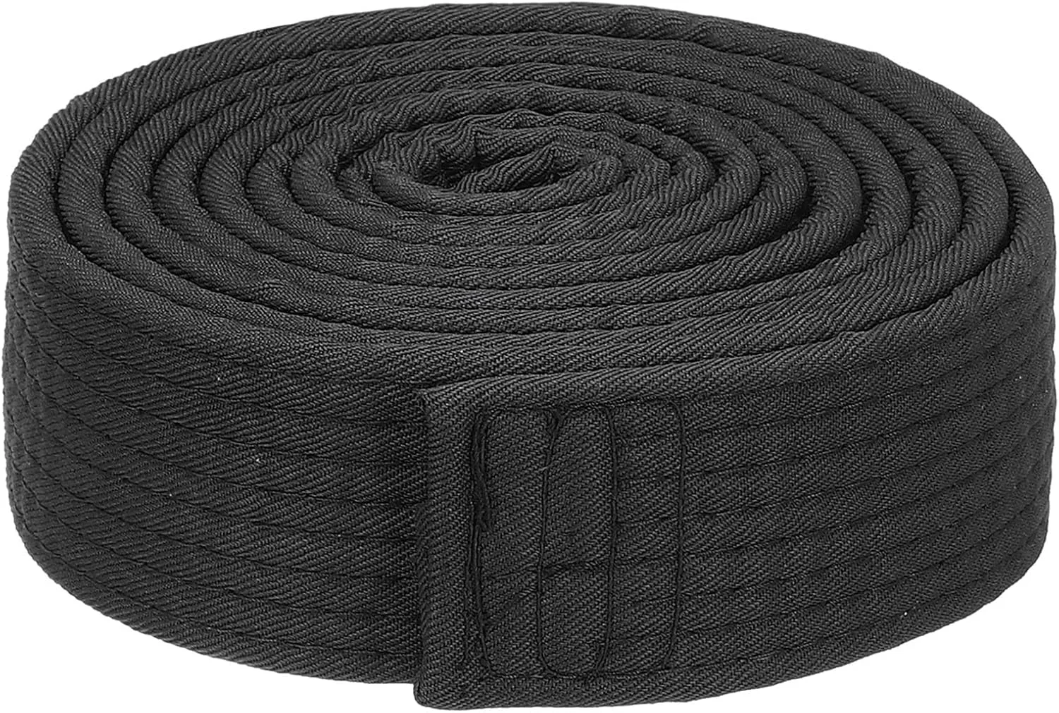 کمربند رنگی رتبه بندی تکواندو 1.5 اینچ در 6.5 فوت (2.0 متر)، کمربند هنرهای رزمی جودو کاراته پلی استر برای تمرین مربیگری، مشکی کمربند رنگی رتبه بندی تکواندو 1.5 اینچ در 6.5 فوت (2.0 متر)، کمربند هنرهای رزمی جودو کاراته پلی استر برای تمرین مربیگری، مشکی