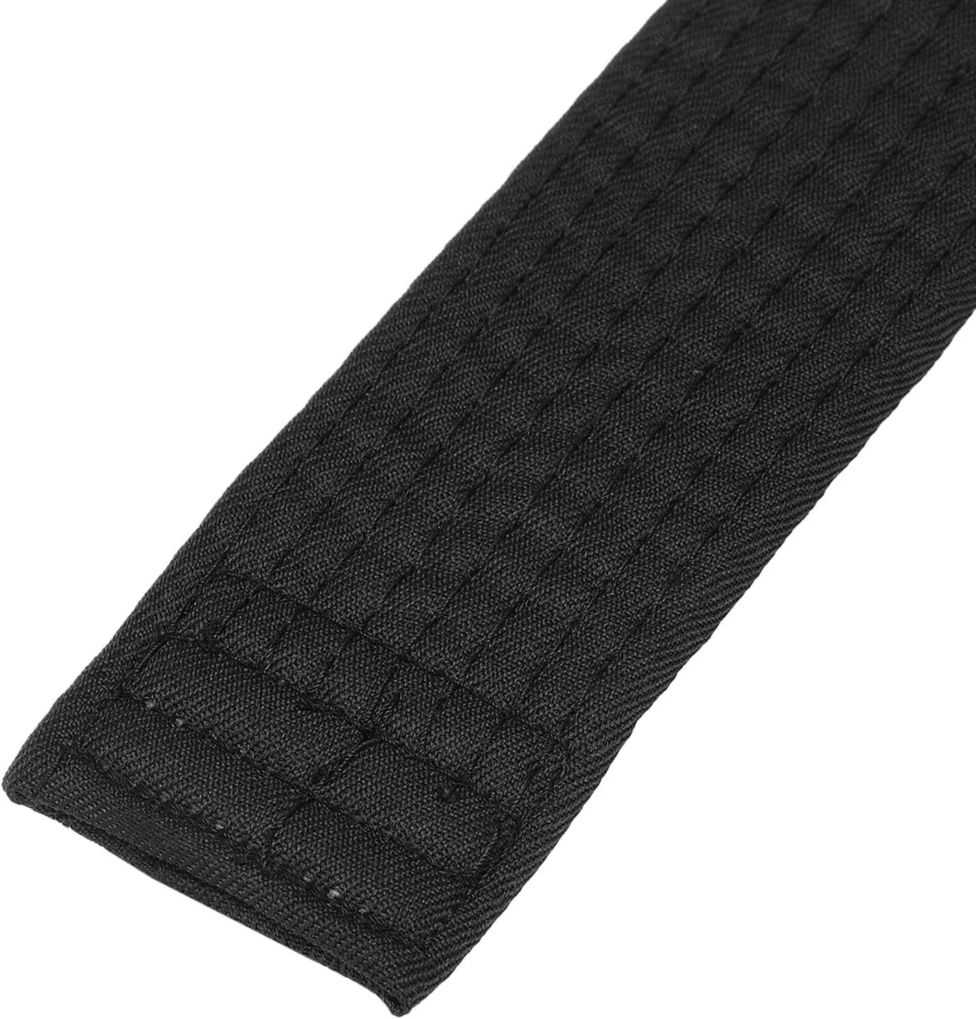 کمربند رنگی رتبه بندی تکواندو 1.5 اینچ در 6.5 فوت (2.0 متر)، کمربند هنرهای رزمی جودو کاراته پلی استر برای تمرین مربیگری، مشکی کمربند رنگی رتبه بندی تکواندو 1.5 اینچ در 6.5 فوت (2.0 متر)، کمربند هنرهای رزمی جودو کاراته پلی استر برای تمرین مربیگری، مشکی