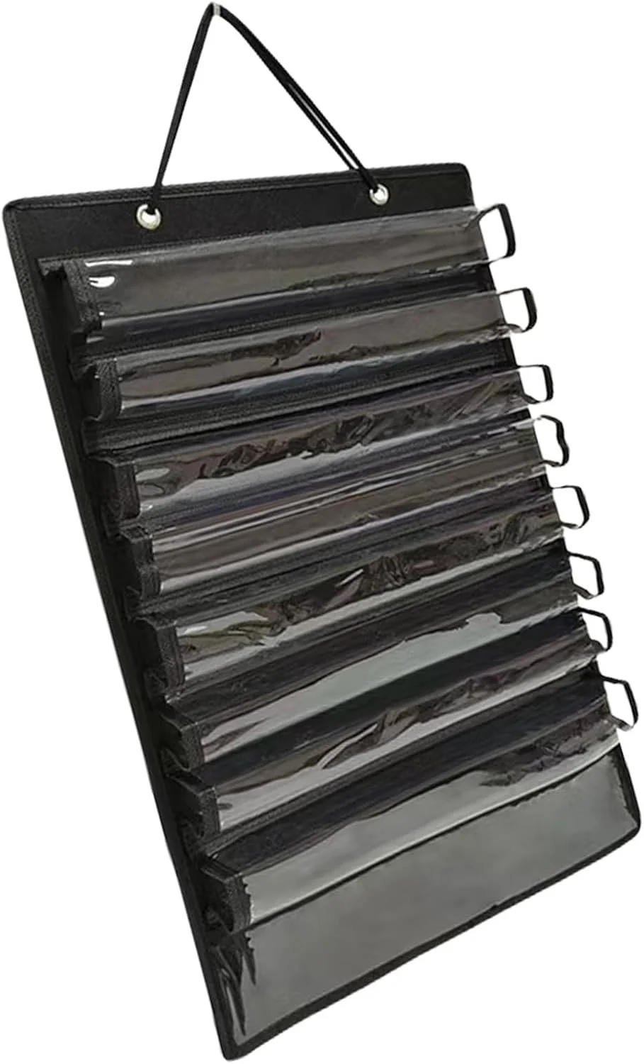 محفظه نمایش کمربند تکواندو با آویز مدال دیواری، ساخته شده از مواد PVC بادوام و نمد، گنجایش 8 کمربند، مناسب برای استفاده روزانه