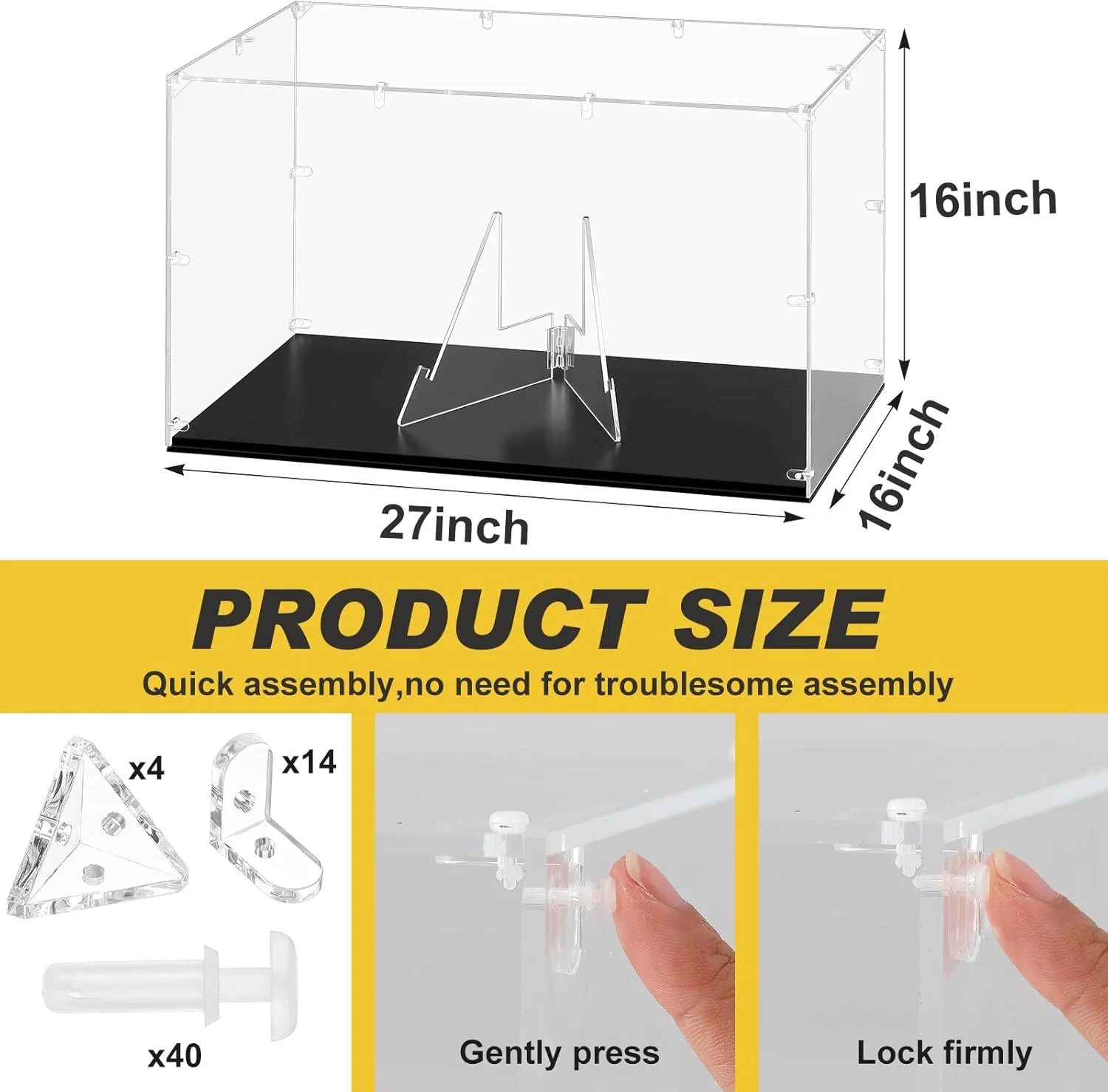 استند نمایش کمربند قهرمانی، نگهدارنده نمایش اکریلیک 68.6 x 42.8 x 40.7 سانتی متر، ویترین جوایز کشتی برای ورزش، جوایز شرکتی، نشان ها و یادگاری ها استند نمایش کمربند قهرمانی، نگهدارنده نمایش اکریلیک 68.6 x 42.8 x 40.7 سانتی متر، ویترین جوایز کشتی برای ورزش، جوایز شرکتی، نشان ها و یادگاری ها