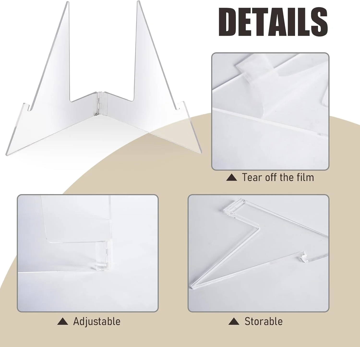 پایه نمایش کمربند قهرمانی اکریلیک، جعبه نمایش سگک کمربند، نمایشگر رومیزی مثلثی پایدار با عرض قابل تنظیم مناسب برای کشتی، فوتبال، بوکس، کشتی، دکوراسیون