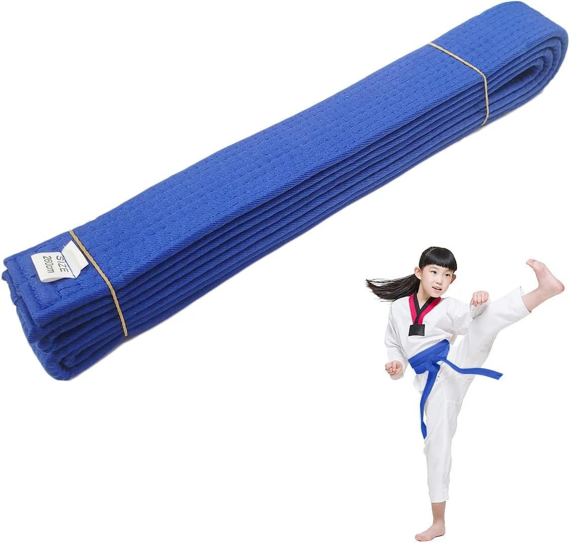 کمربند کاراته جودو، کمربند سفید، پارچه جودو، کمربند هنرهای رزمی ضخیم، کاراته پنبه ای کودکان، کمربند تکواندو آیکیدو بزرگسالان