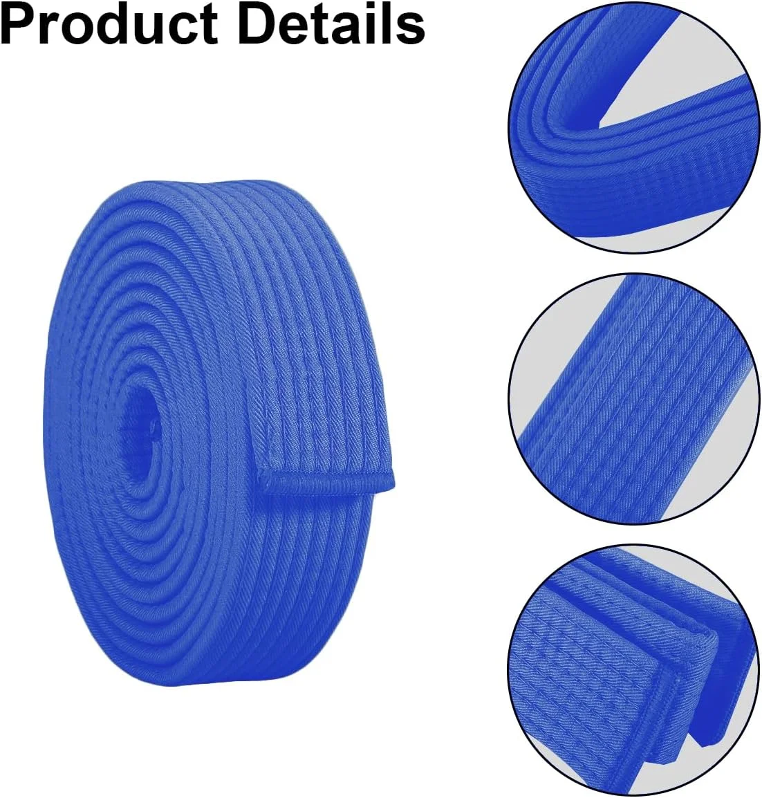 کمربند کاراته جودو، کمربند سفید، پارچه جودو، کمربند هنرهای رزمی ضخیم، کاراته پنبه ای کودکان، کمربند تکواندو آیکیدو بزرگسالان