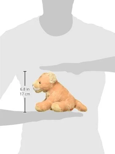 عروسک شیر بچه پولیشی وایلد ریپابلیک، حیوان پر شده، اسباب بازی پولیشی، هدیه برای کودکان، کالکشن Cuddlekins، سایز 8 اینچ