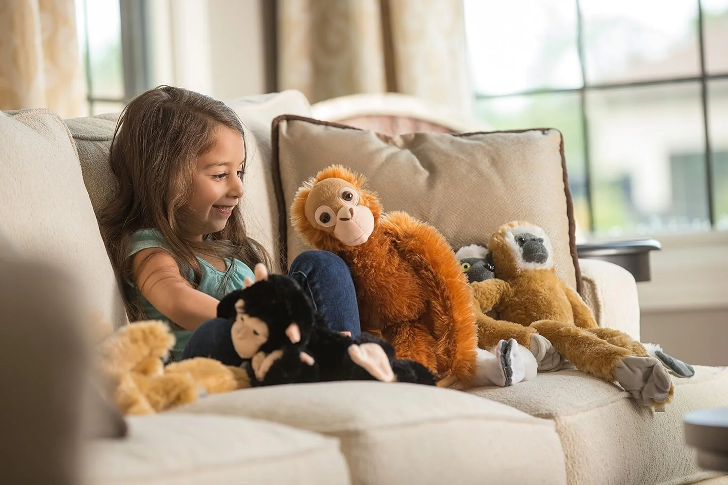 عروسک آویز میمون اورانگوتان وایلد ریپابلیک اروپا مدل 51 سانتی متری عروسک آویز میمون اورانگوتان وایلد ریپابلیک اروپا مدل 51 سانتی متری