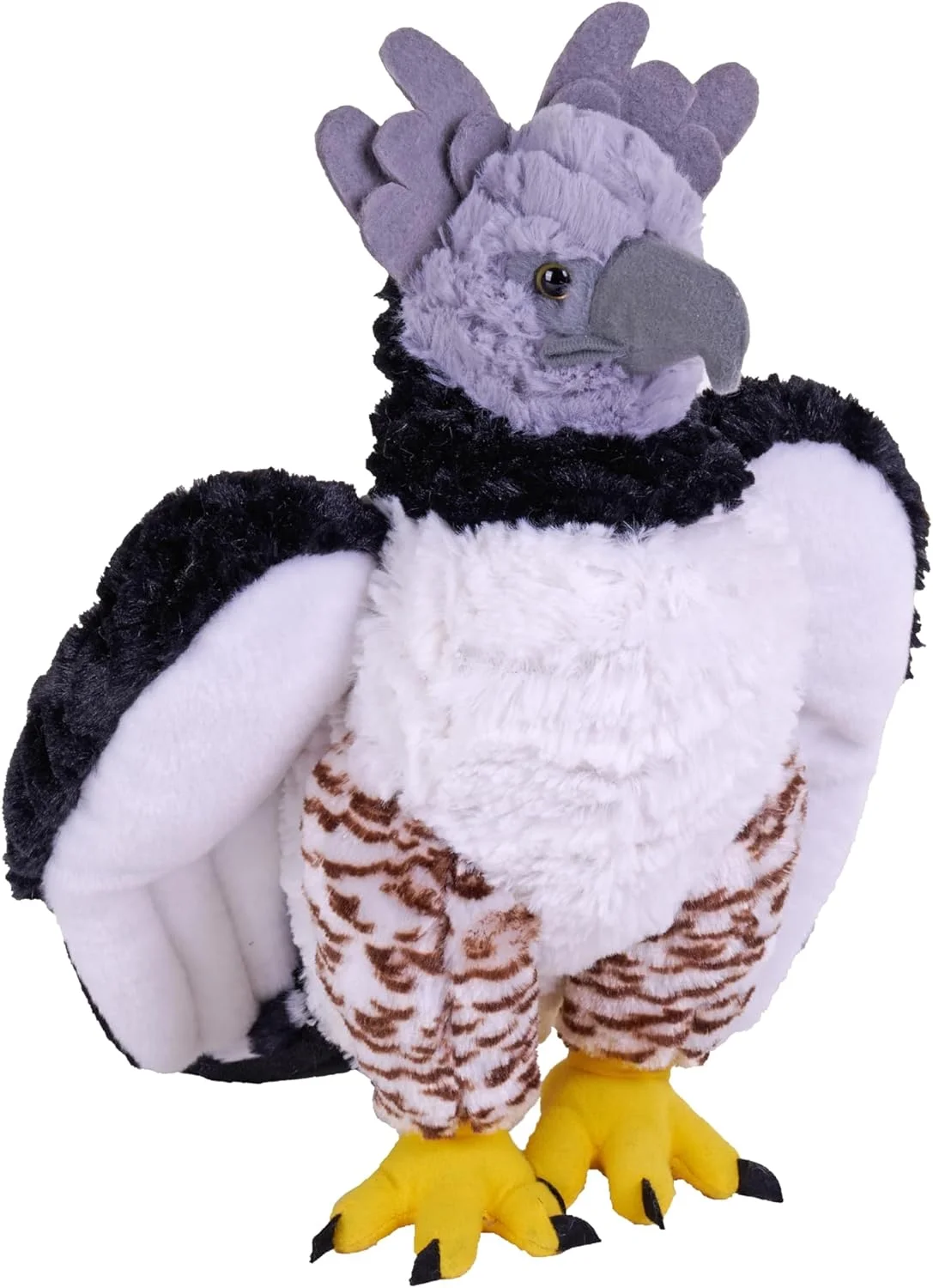 عقاب هارپی کادلدکینز وایلد ریپابلیک، حیوان عروسکی، 30 سانتیمتر، اسباب بازی پولیشی، الیاف داخلی از بطری های آب بازیافتی