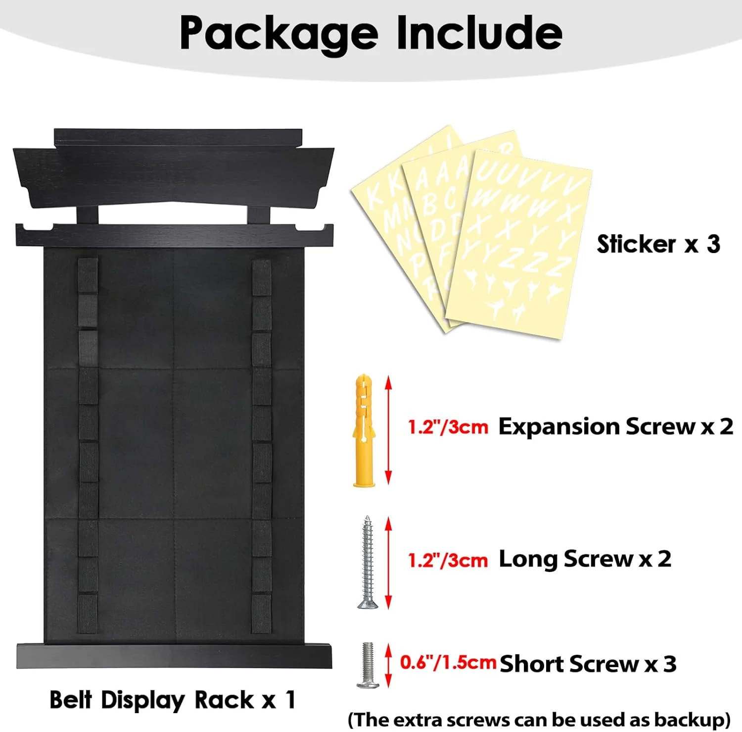 نگهدارنده کمربند کاراته OGANAZI با ظرفیت 10 کمربند، استند نمایش کمربند هنرهای رزمی همراه با آویز مدال (مشکی) نگهدارنده کمربند کاراته OGANAZI با ظرفیت 10 کمربند، استند نمایش کمربند هنرهای رزمی همراه با آویز مدال (مشکی)