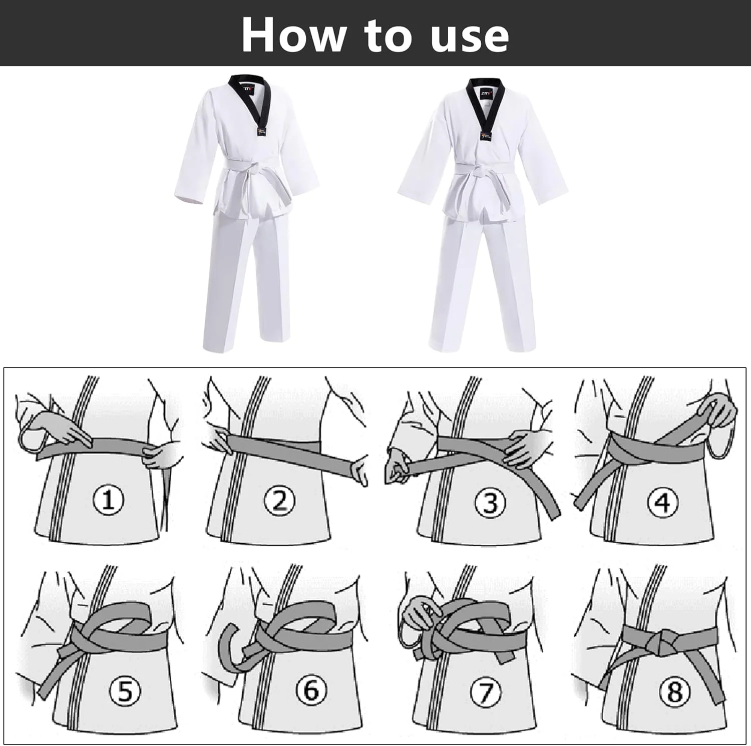 کمربند هنرهای رزمی جودو کاراته، کمربند تکواندو، کمربند حرفه ای کاراته آیکیدو، پارچه ضخیم، کمربند سفید هنرهای رزمی کودکان و بزرگسالان، بسته 2 عددی کمربند هنرهای رزمی جودو کاراته، کمربند تکواندو، کمربند حرفه ای کاراته آیکیدو، پارچه ضخیم، کمربند سفید هنرهای رزمی کودکان و بزرگسالان، بسته 2 عددی