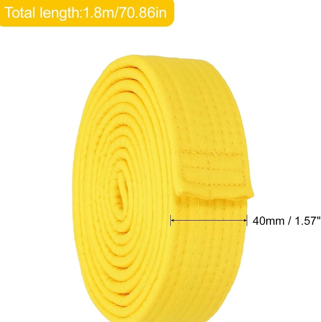 کمربند هنرهای رزمی میرکوزی، طول ۱۸۰ سانتی متر، مناسب جودو، تکواندو، کاراته کودکان، ساخته شده از پارچه ضخیم، کمربند حرفه ای آیکیدو کمربند هنرهای رزمی میرکوزی، طول ۱۸۰ سانتی متر، مناسب جودو، تکواندو، کاراته کودکان، ساخته شده از پارچه ضخیم، کمربند حرفه ای آیکیدو