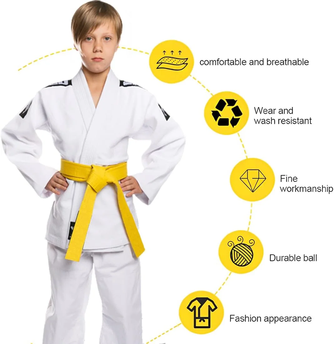 کمربند هنرهای رزمی میرکوزی، طول ۱۸۰ سانتی متر، مناسب جودو، تکواندو، کاراته کودکان، ساخته شده از پارچه ضخیم، کمربند حرفه ای آیکیدو کمربند هنرهای رزمی میرکوزی، طول ۱۸۰ سانتی متر، مناسب جودو، تکواندو، کاراته کودکان، ساخته شده از پارچه ضخیم، کمربند حرفه ای آیکیدو