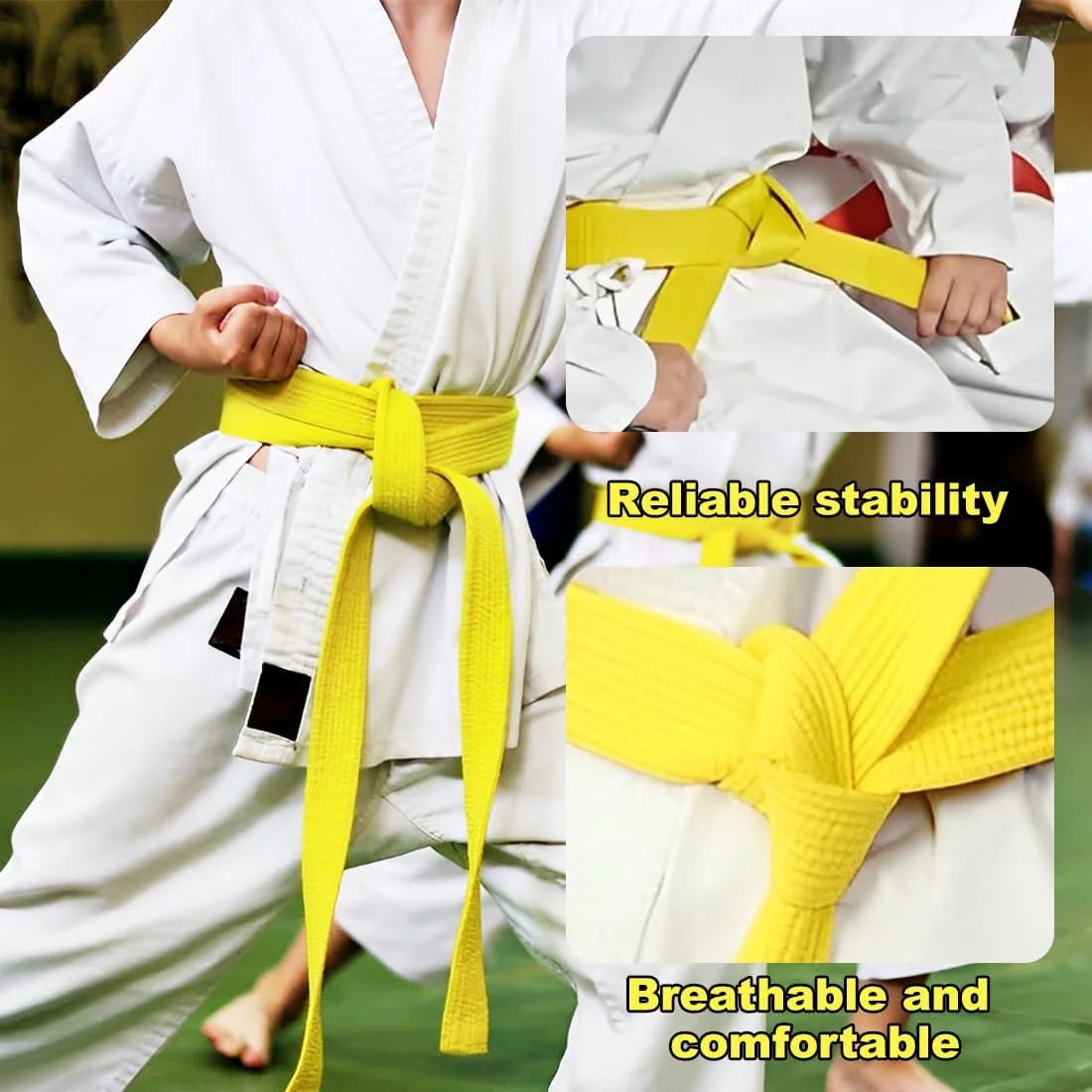 کمربند هنرهای رزمی میرکوزی، طول ۱۸۰ سانتی متر، مناسب جودو، تکواندو، کاراته کودکان، ساخته شده از پارچه ضخیم، کمربند حرفه ای آیکیدو کمربند هنرهای رزمی میرکوزی، طول ۱۸۰ سانتی متر، مناسب جودو، تکواندو، کاراته کودکان، ساخته شده از پارچه ضخیم، کمربند حرفه ای آیکیدو