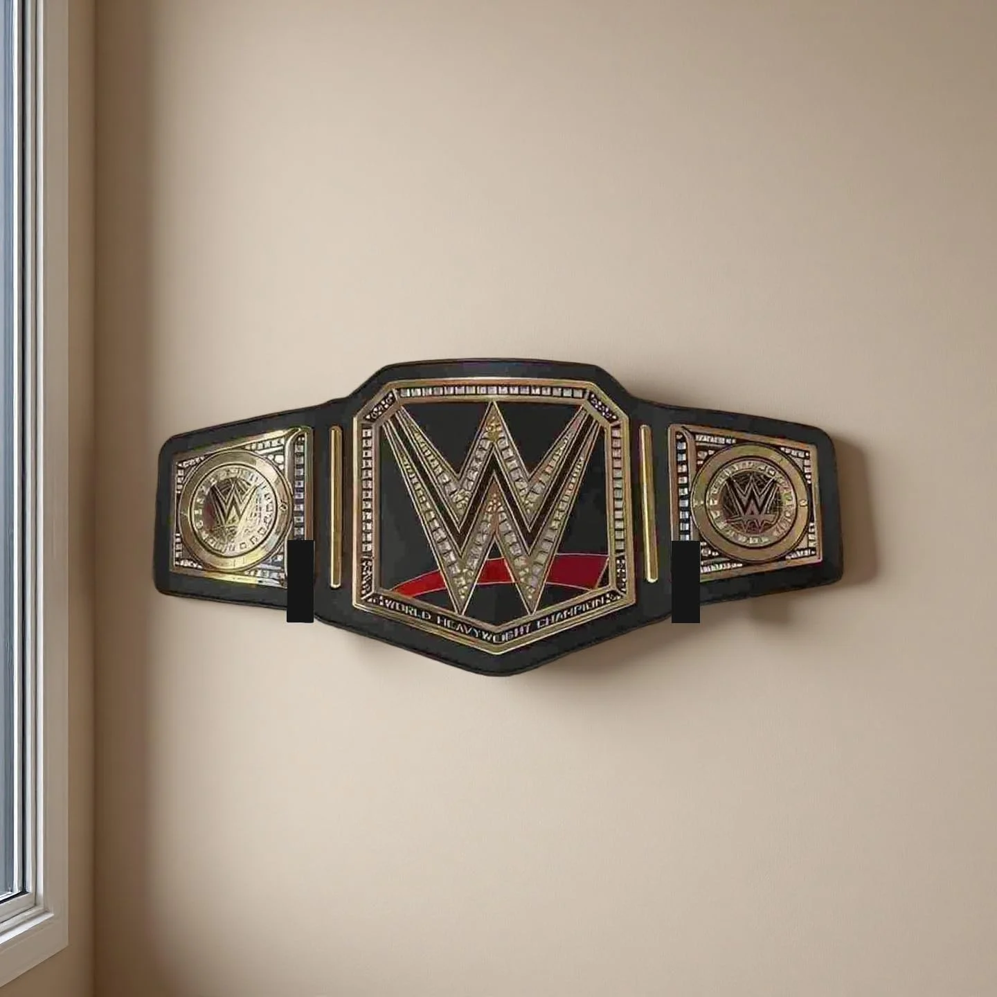 نگهدارنده کمربند قهرمانی برای دیوار، سازمان دهنده افقی کمربند دیواری