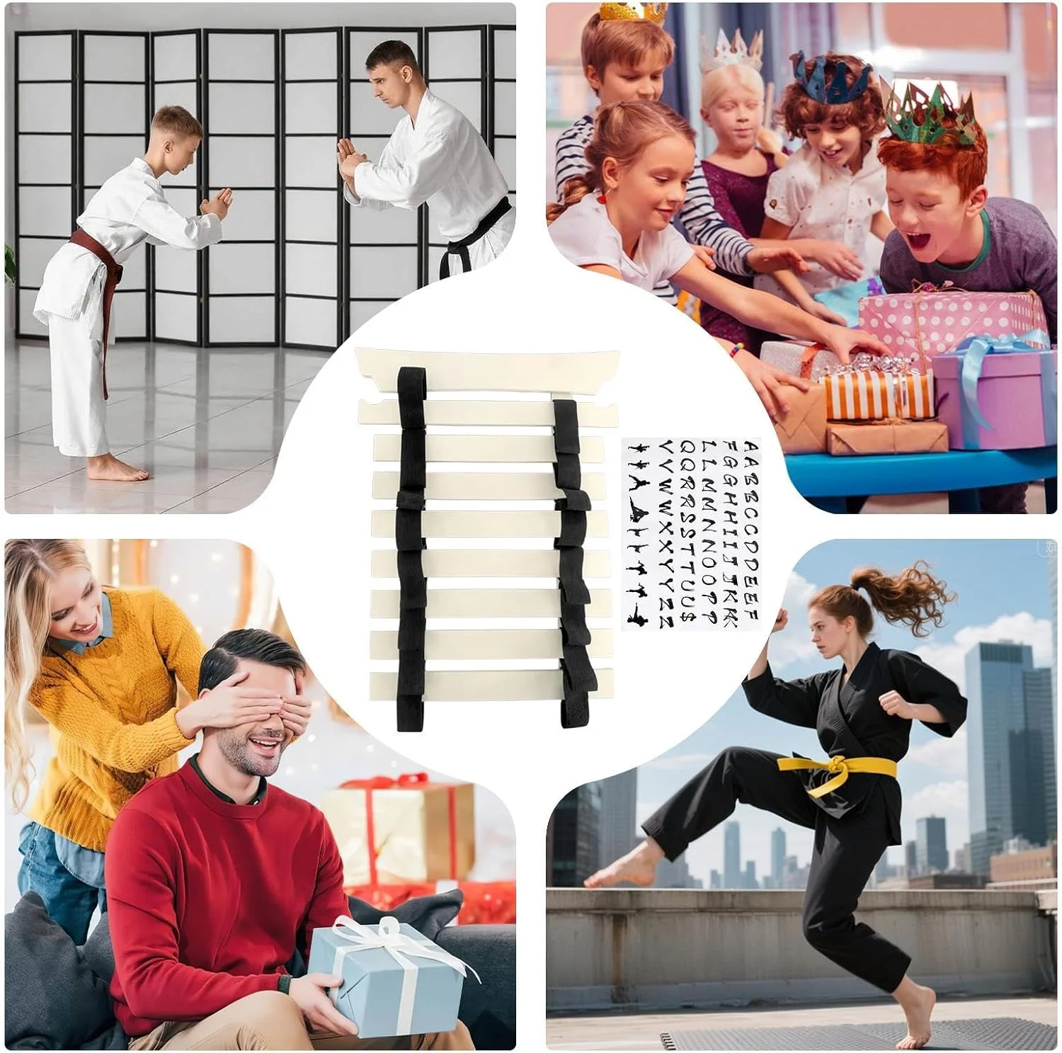 نگهدارنده کمربند هنرهای رزمی - سازمان دهنده کمربند کاراته با آویز و برچسب - بدون نیاز به مونتاژ، قفسه نگهداری تجهیزات ورزشی برای کودکان، زنان، بزرگسالان، مردان، نوجوانان، مبتدیان نگهدارنده کمربند هنرهای رزمی - سازمان دهنده کمربند کاراته با آویز و برچسب - بدون نیاز به مونتاژ، قفسه نگهداری تجهیزات ورزشی برای کودکان، زنان، بزرگسالان، مردان، نوجوانان، مبتدیان