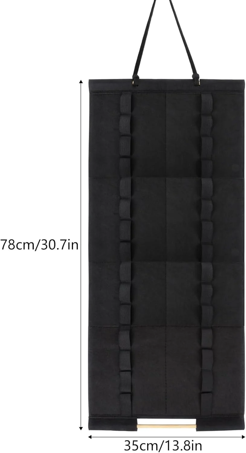 نگهدارنده کمربند کاراته Klmnop با میله آویز مدال، آویز نمدی کمربند هنرهای رزمی، نمایشگر کمربند تکواندو برای هنرجویان هنرهای رزمی