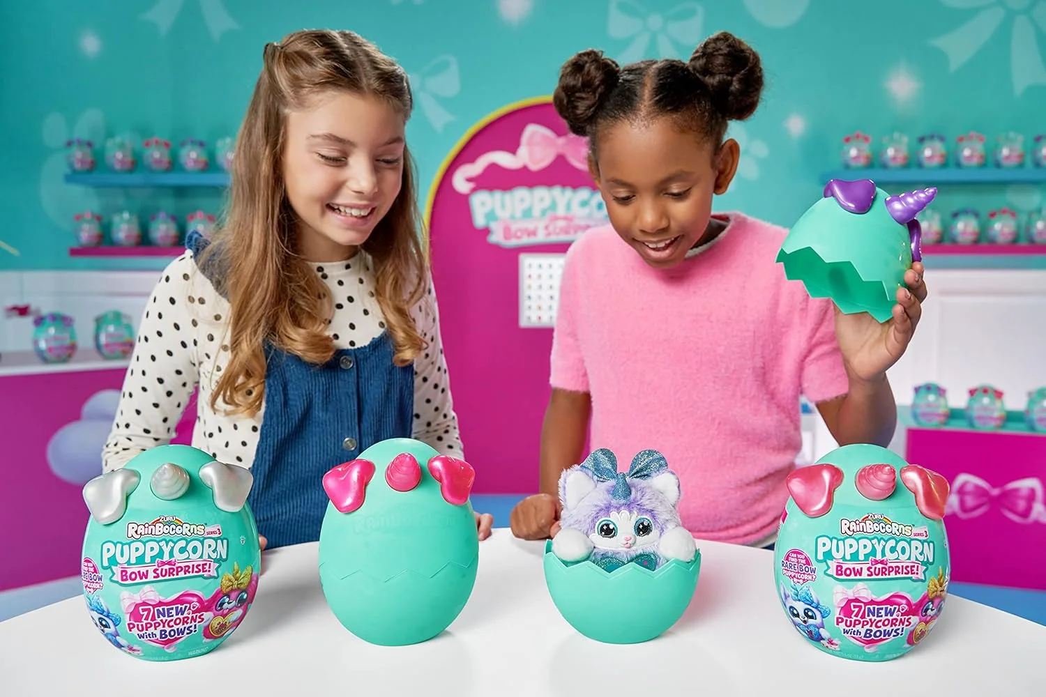 عروسک سورپرایزی Rainbocorns Puppycorn سری 3 (پودل) از ZURU، حیوان پولیشی کلکسیونی، تخم مرغ شانسی، بسته برچسب، اسلایم، عروسک سگ، مناسب برای دختران و کودکان 3 سال به بالا عروسک سورپرایزی Rainbocorns Puppycorn سری 3 (پودل) از ZURU، حیوان پولیشی کلکسیونی، تخم مرغ شانسی، بسته برچسب، اسلایم، عروسک سگ، مناسب برای دختران و کودکان 3 سال به بالا