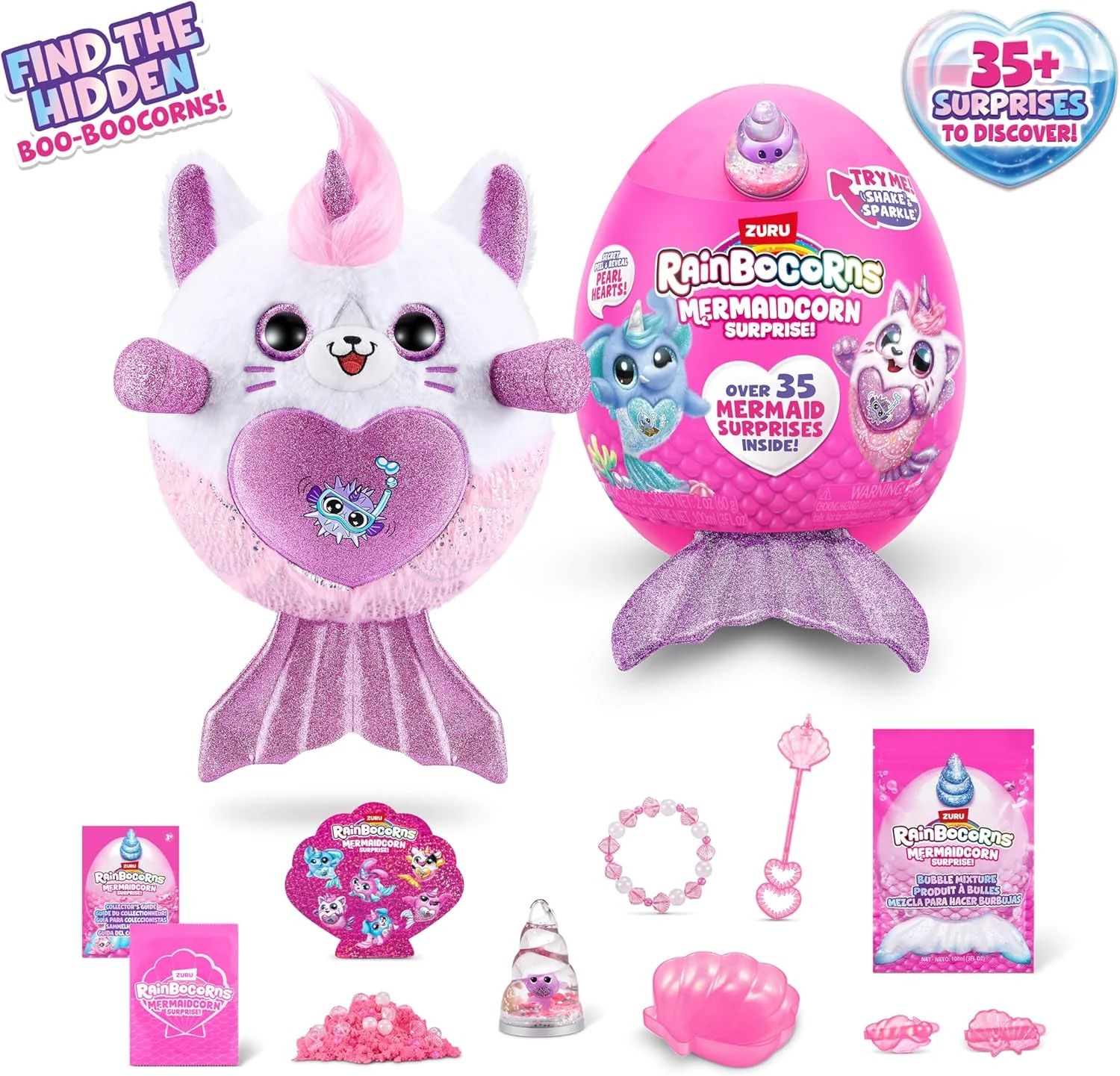 سری 7 رینبوکورنز مرمدیکورن بچه گربه - پولیشی کلکسیونی - سورپرایزهای پری دریایی، حیوان عروسکی پولیشی بغلی، استیکر (بچه گربه) سری 7 رینبوکورنز مرمدیکورن بچه گربه - پولیشی کلکسیونی - سورپرایزهای پری دریایی، حیوان عروسکی پولیشی بغلی، استیکر (بچه گربه)