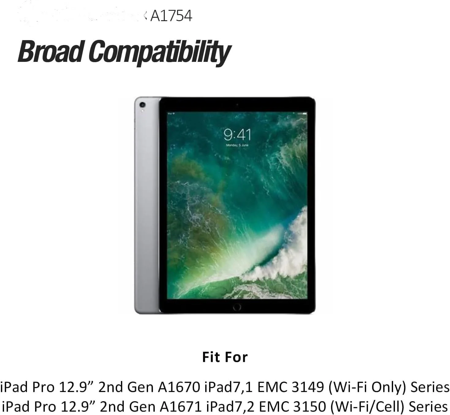 باتری A1754 سازگار با Apple iPad Pro 12.9 نسل دوم 2 A1670 A1671 2017 EMC 3149 3150 WiFi MQEE2LL/A MQDC2LL/A MP6H2LL/A MPL02LL/A MQDA2LL/A MP6G2LL/A MPKY2LL/A MQDD2LL/A MP6J2LL/A MPL12LL/A باتری A1754 سازگار با Apple iPad Pro 12.9 نسل دوم 2 A1670 A1671 2017 EMC 3149 3150 WiFi MQEE2LL/A MQDC2LL/A MP6H2LL/A MPL02LL/A MQDA2LL/A MP6G2LL/A MPKY2LL/A MQDD2LL/A MP6J2LL/A MPL12LL/A
