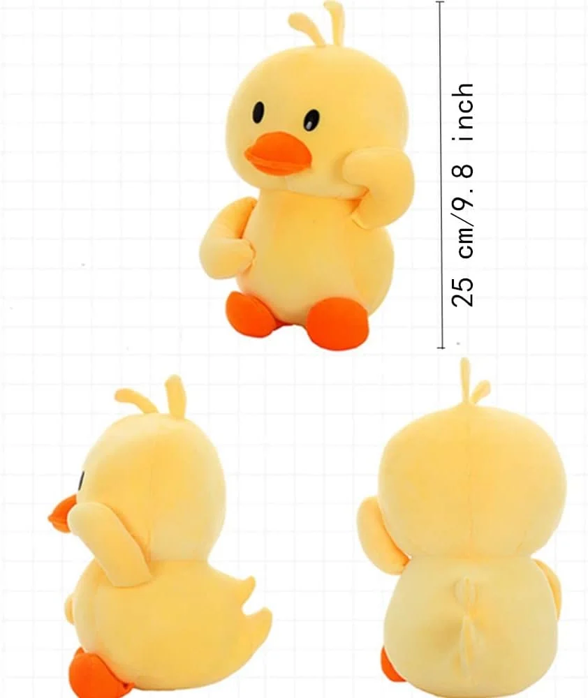 جوجه اردک های پولیشی نرم 25 سانتی متری، اسباب بازی پولیشی اردک زرد، هدیه تولد خنده دار برای کودکان و نوزادان جوجه اردک های پولیشی نرم 25 سانتی متری، اسباب بازی پولیشی اردک زرد، هدیه تولد خنده دار برای کودکان و نوزادان
