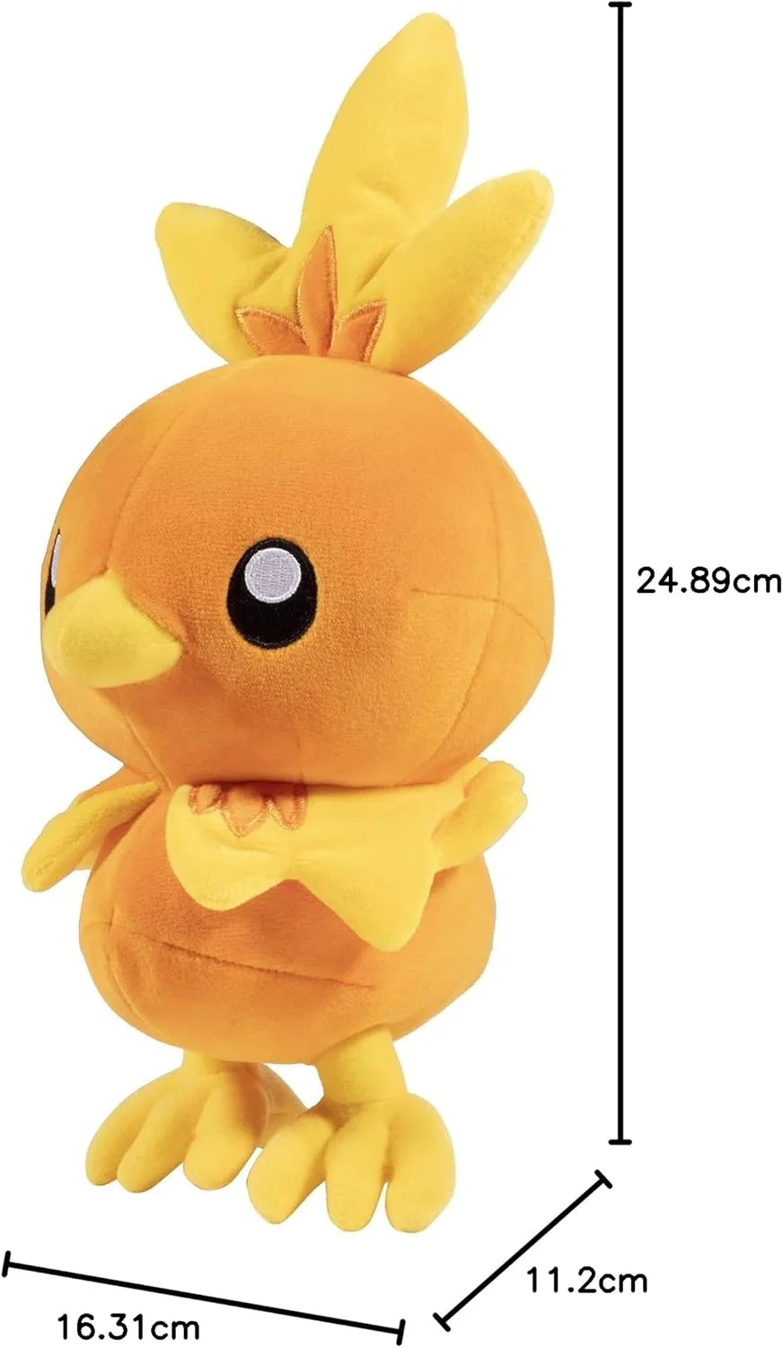 عروسک پولیشی ۸ اینچی تورچیک - اسباب بازی حیوانات پر شده جوجه دارای مجوز رسمی - مناسب برای سنین ۲ سال به بالا عروسک پولیشی ۸ اینچی تورچیک - اسباب بازی حیوانات پر شده جوجه دارای مجوز رسمی - مناسب برای سنین ۲ سال به بالا