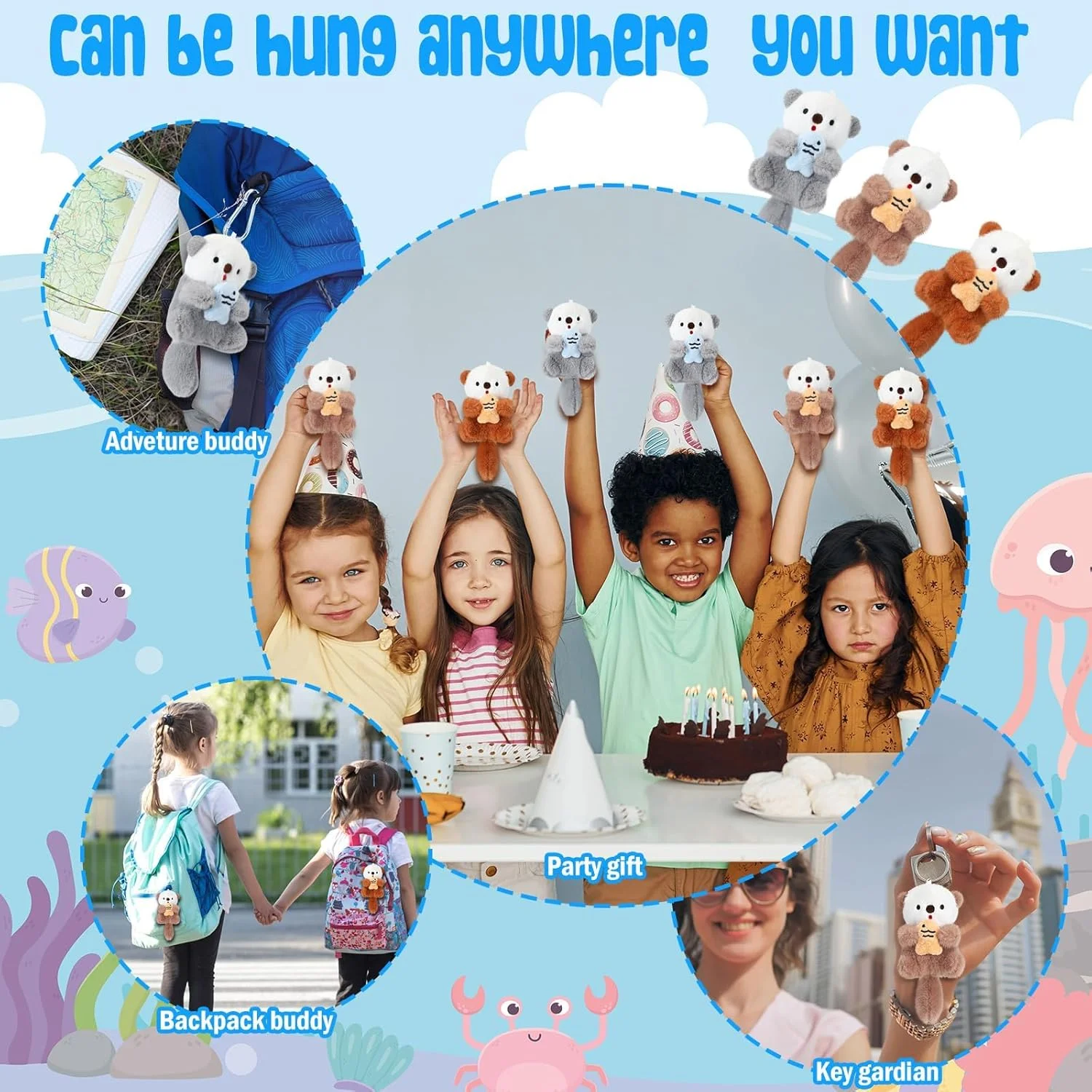 ست ۹ عددی جاکلیدی حیوانات مینیاتوری پولیشی – اسباب بازی های نرم و ناز ۴ اینچی، ایده آل برای آویز کوله پشتی، هدیه تولد، هدیه کودکان، دکوراسیون منزل، سمور دریایی ناز و موارد دیگر ست ۹ عددی جاکلیدی حیوانات مینیاتوری پولیشی – اسباب بازی های نرم و ناز ۴ اینچی، ایده آل برای آویز کوله پشتی، هدیه تولد، هدیه کودکان، دکوراسیون منزل، سمور دریایی ناز و موارد دیگر