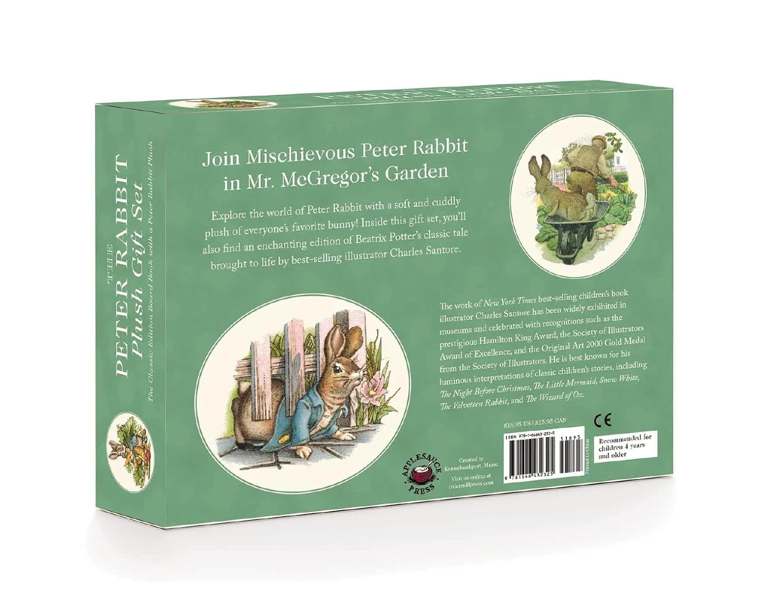 مجموعه هدیه خرگوش پیتر: شامل کتاب تخته ای نسخه کلاسیک + اسباب بازی خرگوش پولیشی مجموعه هدیه خرگوش پیتر: شامل کتاب تخته ای نسخه کلاسیک + اسباب بازی خرگوش پولیشی