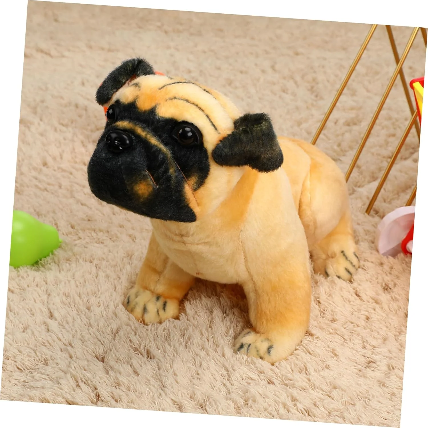 عروسک سگ پاگ NUOBESTY، اسباب بازی پولیشی سگ، حیوانات عروسکی پولیشی برای کودکان، حیوانات عروسکی، سگ ها، اسباب بازی های پولیشی حیوانات، اسباب بازی سگ، مخمل نرم