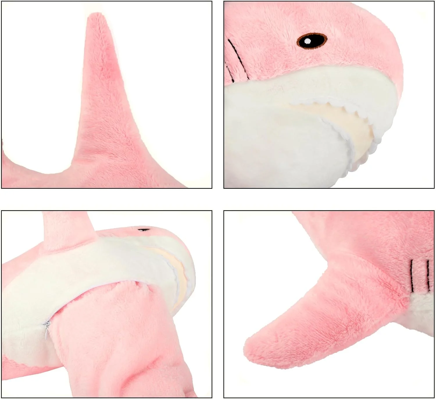 عروسک کوسه ای موپی، طول 99 سانتیمتر، کوسه پولیشی، بالش کوسه ای و پتوی 2 در 1، اسباب بازی کوسه ای، حیوان دریایی پولیشی بزرگ عروسک کوسه ای موپی، طول 99 سانتیمتر، کوسه پولیشی، بالش کوسه ای و پتوی 2 در 1، اسباب بازی کوسه ای، حیوان دریایی پولیشی بزرگ