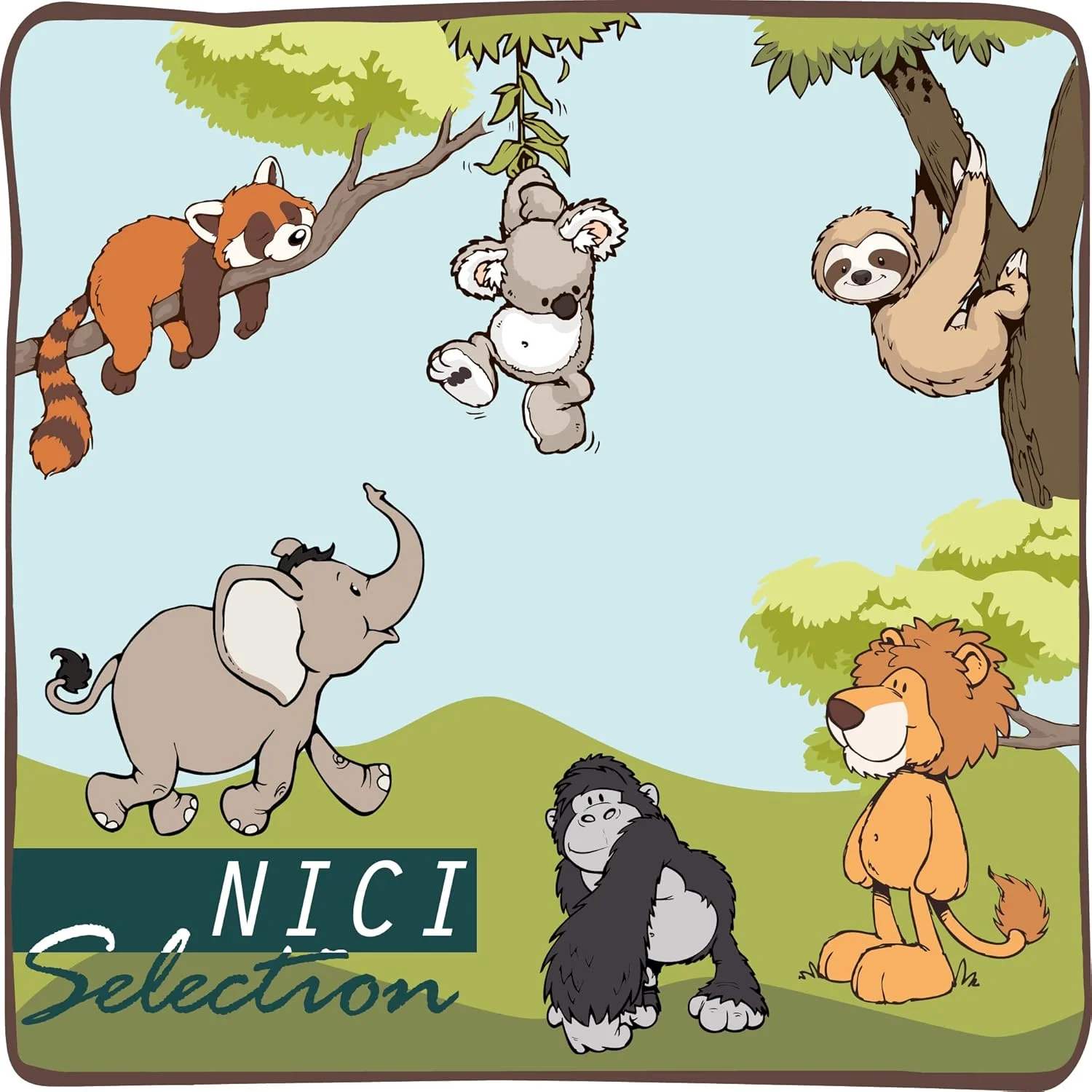 عروسک پولیشی شیری NICI مدل 48390 به طول 25 سانتی متر، مناسب دختران، پسران و نوزادان - عروسک شیری نرم و پشمالو برای بازی، جمع آوری و نوازش - عروسک بغلی دنج، بژ