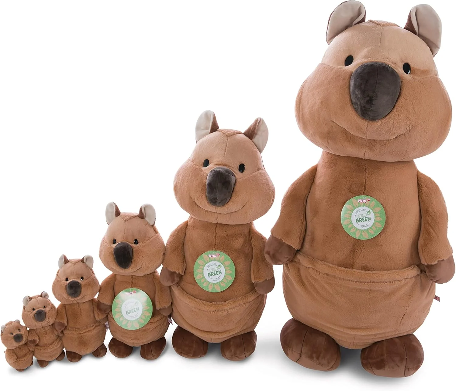 عروسک کوآکا-مولا NICI 47214، ۲۲ سانتیمتری - عروسکهای پولیشی پایدار برای پسران، دختران و نوزادان - حیوانات عروسکی سازگار با محیط زیست برای در آغوش گرفتن و بازی کردن از مجموعه The Wild Friends GO GREEN، تک، قهوهای عروسک کوآکا-مولا NICI 47214، ۲۲ سانتیمتری - عروسکهای پولیشی پایدار برای پسران، دختران و نوزادان - حیوانات عروسکی سازگار با محیط زیست برای در آغوش گرفتن و بازی کردن از مجموعه The Wild Friends GO GREEN، تک، قهوهای