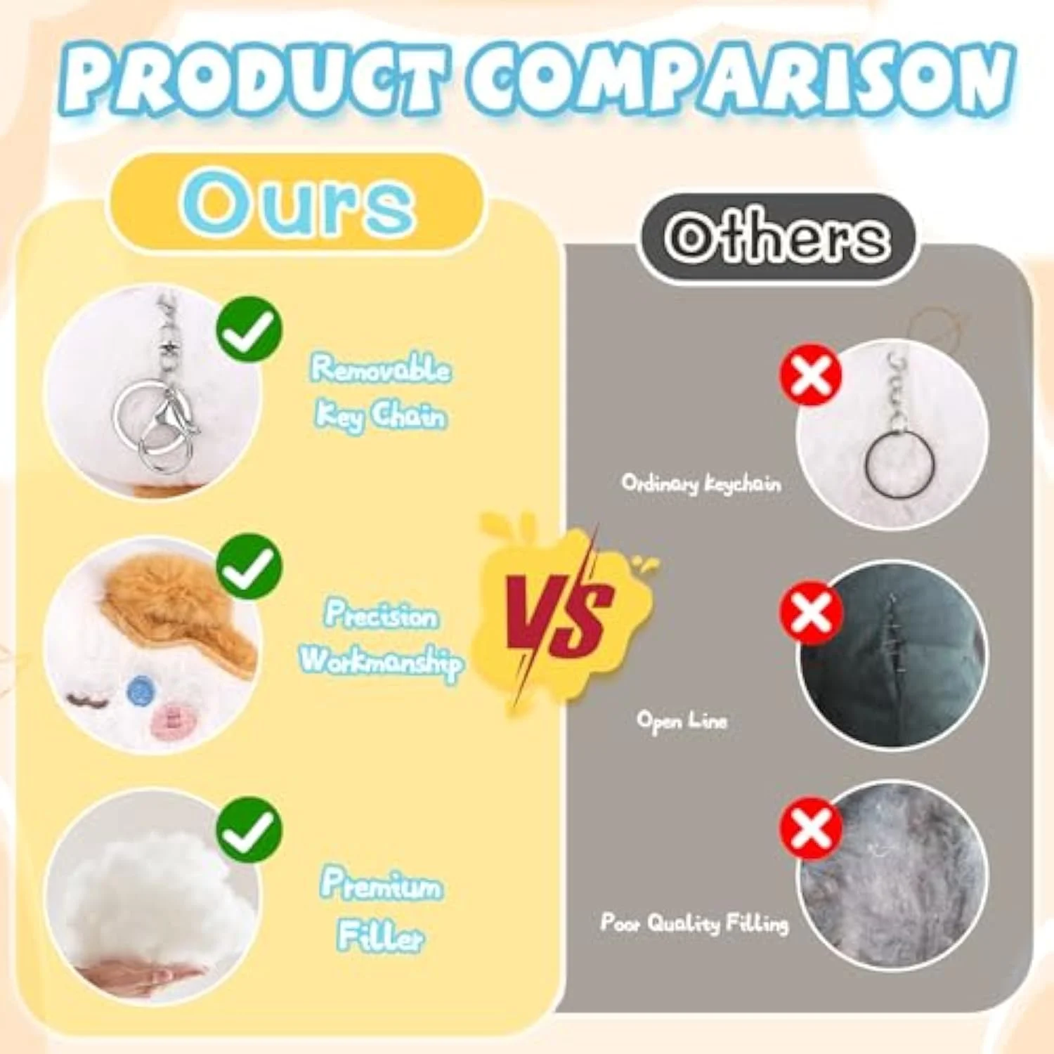 NALACAL جاکلیدی پولیشی 2 عددی، حیوانات عروسکی، اسباب بازی های پولیشی گربه کوچک بامزه با دم BB دار، زوج ها، جاکلیدی های دوست صمیمی، مناسب برای دختران و پسران، کارمندان، کلکسیونرها، برای مهمانی NALACAL جاکلیدی پولیشی 2 عددی، حیوانات عروسکی، اسباب بازی های پولیشی گربه کوچک بامزه با دم BB دار، زوج ها، جاکلیدی های دوست صمیمی، مناسب برای دختران و پسران، کارمندان، کلکسیونرها، برای مهمانی