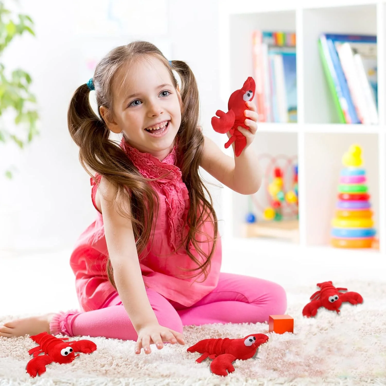 آویز عروسکی خرچنگ و لابستر نالاکال 9 عددی - عروسک های نرم و کوچک آویز برای کلید، کیف پول، کوله پشتی، کیف - هدیه تولد (17x14 سانتی متر) آویز عروسکی خرچنگ و لابستر نالاکال 9 عددی - عروسک های نرم و کوچک آویز برای کلید، کیف پول، کوله پشتی، کیف - هدیه تولد (17x14 سانتی متر)