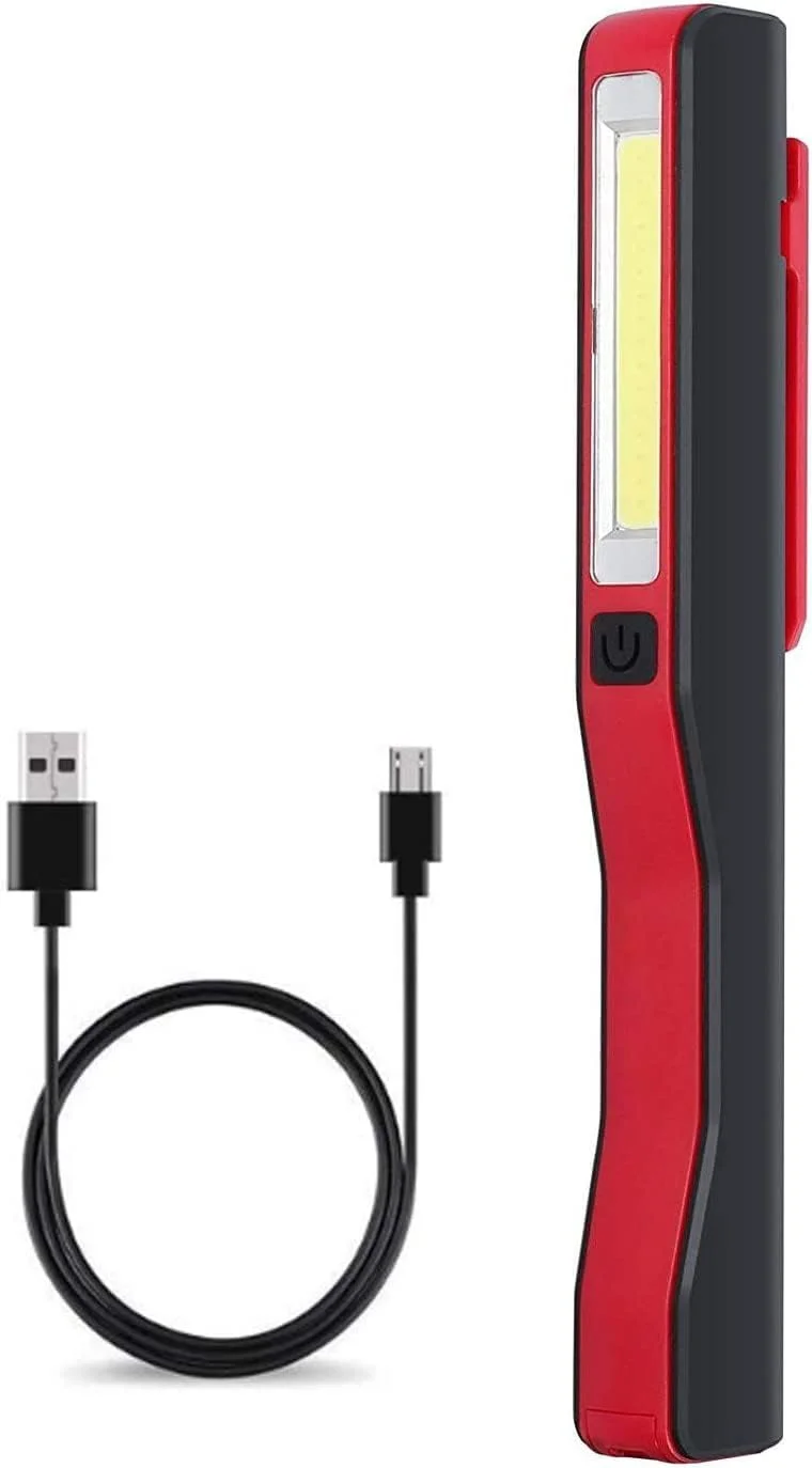 چراغ کار LED شارژی MAKINGTEC، چراغ قوه بازرسی مغناطیسی COB مجموعه ابزار روشنایی اضطراری راه حل روشنایی کارگاهی چراغ های کار جمع و جور برای استفاده اضطراری کارگاه خانگی