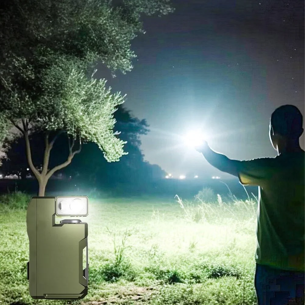 چراغ قوه مینیاتوری شارژی G5 EDC، چراغ LED قدرتمند 400 لومن جیبی، چراغ قوه جاکلیدی مغناطیسی USB-C، چراغ قوه کوچک تاکتیکی ضد آب IP68 برای کمپینگ، مواقع اضطراری (سبز)