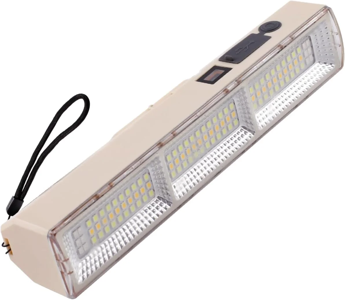 چراغ کار LED شارژی 22 سانتی متری، نورافکن قابل حمل، چراغ قوه LED، چراغ های کمپینگ، نورافکن، چراغ امنیتی برای تعمیر خودرو، انبار، باغ، ماهیگیری، کمپینگ، پیاده روی، شرایط اضطراری