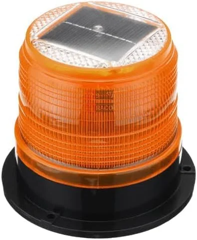 چراغ هشدار LED راکو (مغناطیسی) - چراغ چشمک زن بی سیم سقفی، چراغ اضطراری کهربایی قابل شارژ برای اتومبیل و کامیون