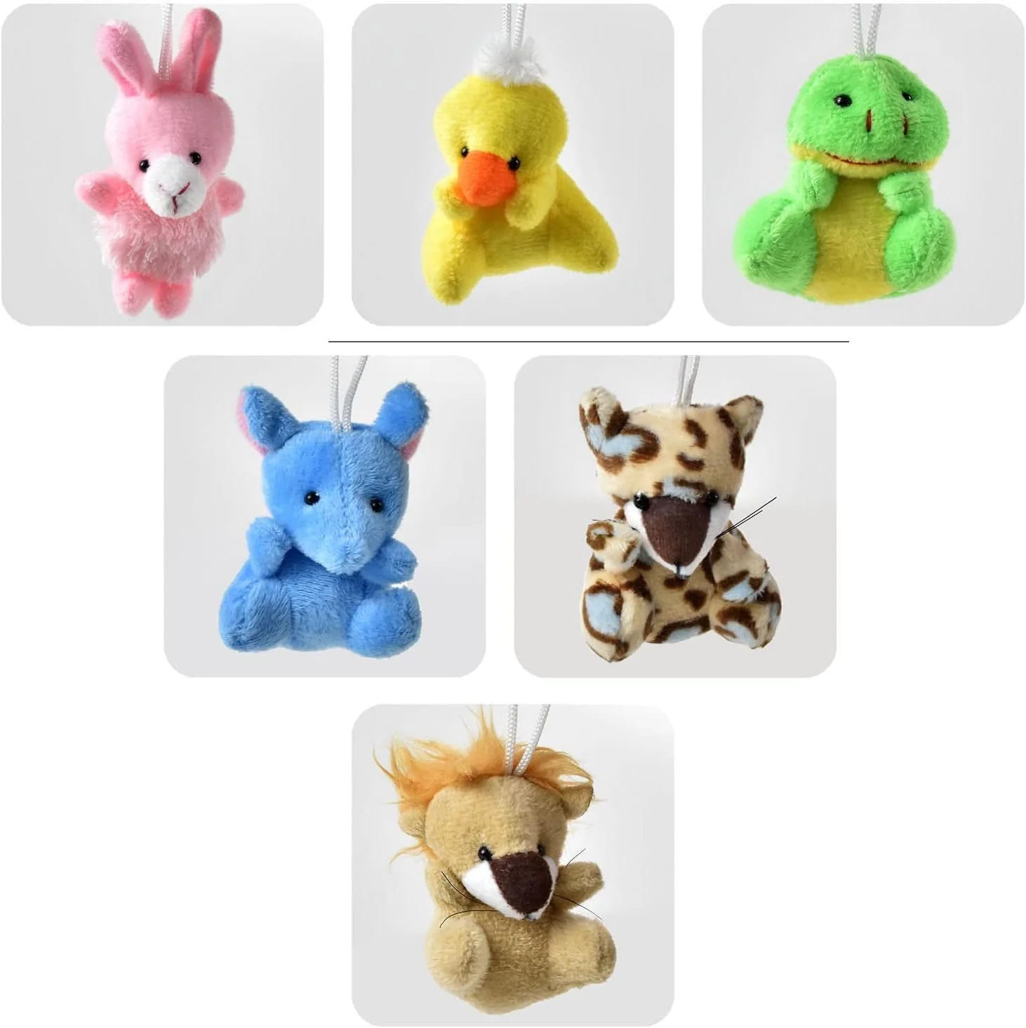 مجموعه 24 عددی مینی عروسک پولیشی حیوانات، اسباب بازی های جاکلیدی حیوانات بامزه، مجموعه حیوانات کوچک پر شده هدیه برای کودکان، هدیه کریسمس، پرکننده تخم مرغ عید پاک، جایزه کلاسی ولنتاین مجموعه 24 عددی مینی عروسک پولیشی حیوانات، اسباب بازی های جاکلیدی حیوانات بامزه، مجموعه حیوانات کوچک پر شده هدیه برای کودکان، هدیه کریسمس، پرکننده تخم مرغ عید پاک، جایزه کلاسی ولنتاین