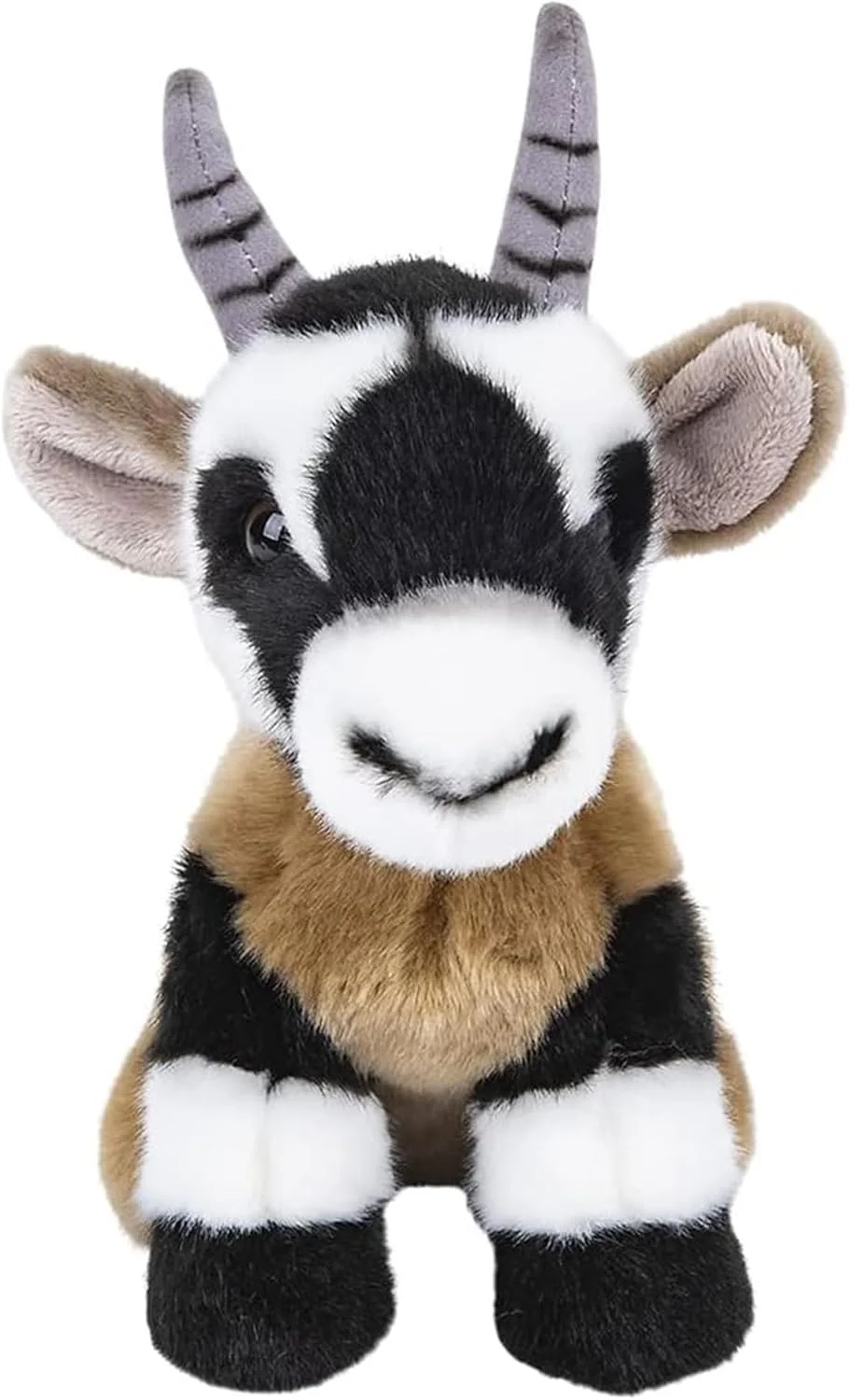 حیوان عروسکی جنگل و دوازدهم 7 تا 8 اینچی، اسباب بازی پولیشی نرم، حیوان عروسکی زیبا برای پسران و دختران، حیوانات عروسکی کوچک با ظاهر واقعی، دکوراسیون اتاق کودک (7 اینچ Oryx)