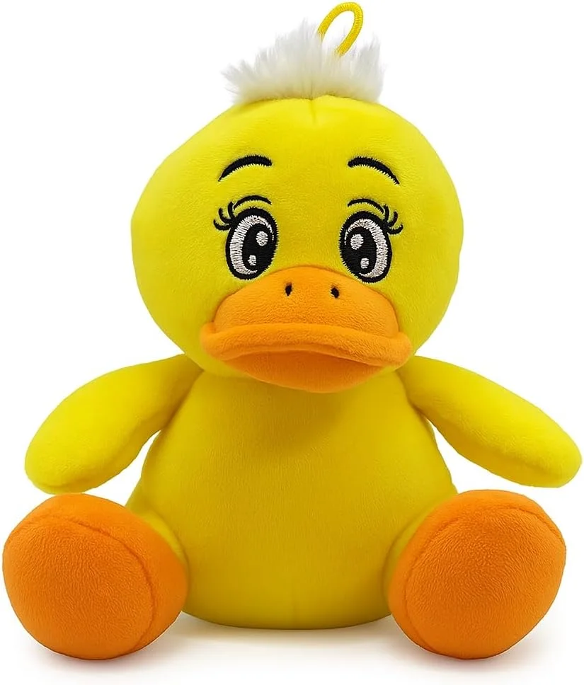 عروسک های پولیشی FITTO - اسباب بازی های نرم و لطیف برای کودکان و بزرگسالان، طراحی بغل کردنی، بادوام و سبک وزن، ایده آل برای زمان بازی، دکور اتاق، هدیه دادن و علاقه مندان به اسباب بازی های کلکسیونی (اردک - زرد 16 سانتی متر)