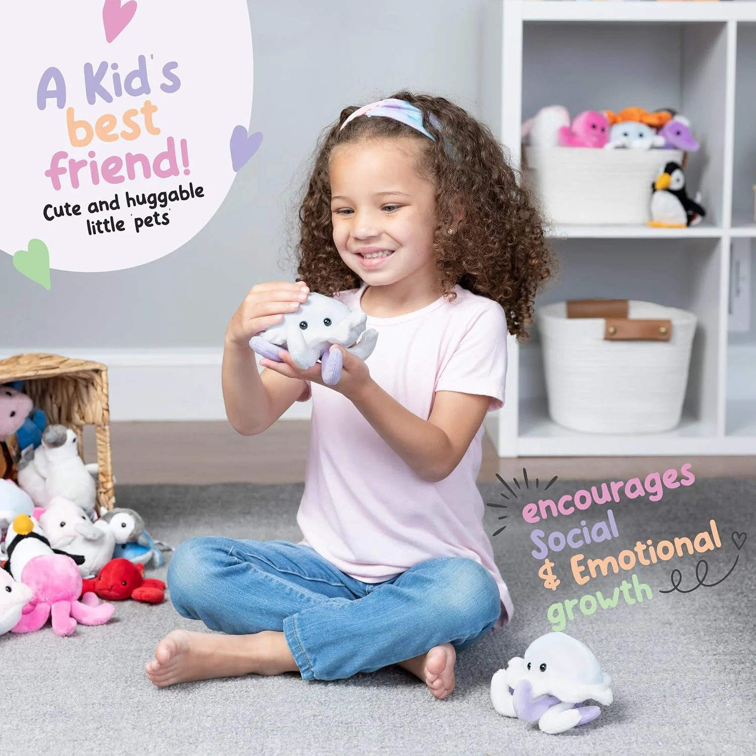 عروسک ژله ای جنگل و دوازدهم، مینی عروسک پولیشی تکی برای کودکان، هدیه مهمانی اقیانوسی و کیف های هدیه، جوایز جعبه گنج کلاس، هدیه جوراب ساق بلند (عروس دریایی)