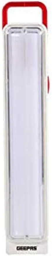 چراغ قوه LED شارژی Geepas - چراغ اضطراری با قابلیت تنظیم نور | 46 LED فوق العاده روشن | بسیار مناسب برای قطع برق و کمپینگ