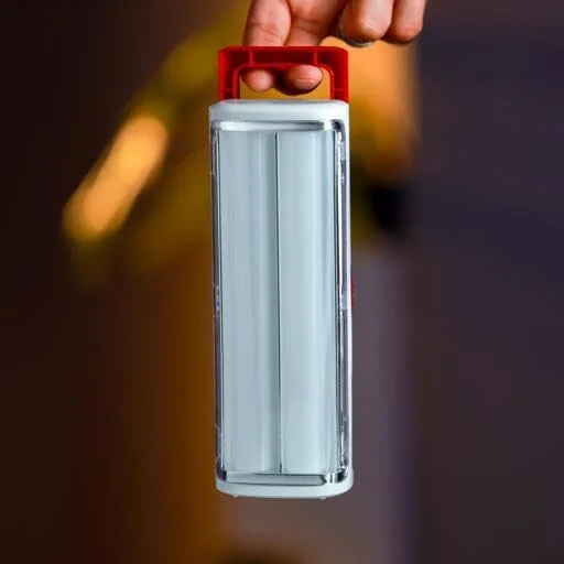 چراغ قوه اضطراری ال ای دی جیپاس با پنل خورشیدی - GE53031 | طراحی کم مصرف، و 5 ساعت کارکرد | طراحی جمع و جور، قابل حمل و سبک وزن | ایده آل برای استفاده در فضای داخلی و خارجی