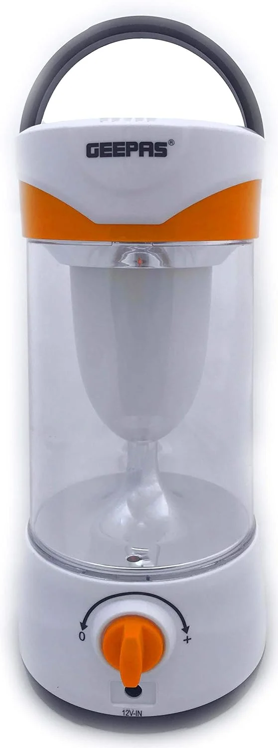 چراغ اضطراری ال ای دی شارژی جیپاس نارنجی - GSE5589