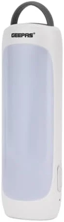 چراغ قوه شارژی اضطراری جیپاس مدل GE51037 / طراحی کم مصرف | قابل حمل، سبک وزن، دارای دسته حمل