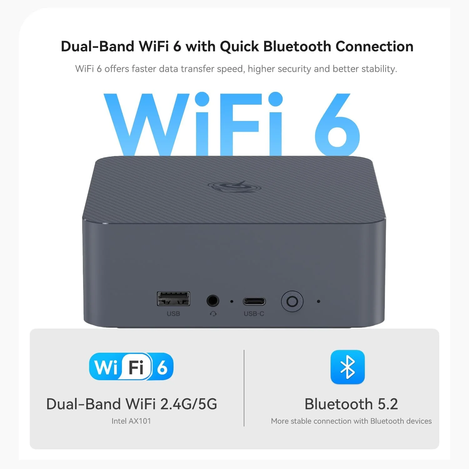 مینی کامپیوتر Beelink EQi12 Ai، پردازنده Intel Core i5-12450H نسل دوازدهم (8 هسته/12 رشته، تا 4.4 گیگاهرتز)، 16 گیگابایت رم DDR4، 500 گیگابایت SSD NVMe PCIE4.0، منبع تغذیه داخلی، خروجی دوگانه 4K@60Hz HDMI2.1/WiFi6/BT5.2/1000Mbp مینی کامپیوتر Beelink EQi12 Ai، پردازنده Intel Core i5-12450H نسل دوازدهم (8 هسته/12 رشته، تا 4.4 گیگاهرتز)، 16 گیگابایت رم DDR4، 500 گیگابایت SSD NVMe PCIE4.0، منبع تغذیه داخلی، خروجی دوگانه 4K@60Hz HDMI2.1/WiFi6/BT5.2/1000Mbp